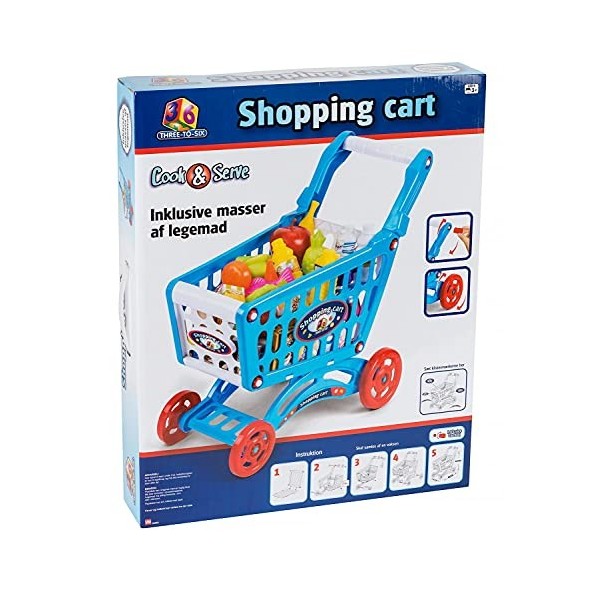 3-2-6 - ​Shopping cart with playfood 62253 