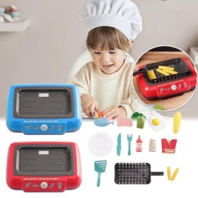 Ensemble de cuisine multifonction à induction pour enfants, jouet pour enfants, reconnaître les cadeaux de couleur des alimen