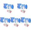 Toyvian 4 Ensembles Licorne Stickers Jeu Daffiches Fournitures De Fête à Thème Jeu De Fête Amusant Épingler Le Épingle à Nou