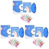 Toyvian 4 Ensembles Licorne Stickers Jeu Daffiches Fournitures De Fête à Thème Jeu De Fête Amusant Épingler Le Épingle à Nou