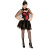 "VAMPIRESS" dress with capelet - S 