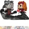 Dead Strange & The Scarlet Witch: P o p ! Movie Moment Lot de figurines en vinyle avec 1 carte à collectionner compatible ave