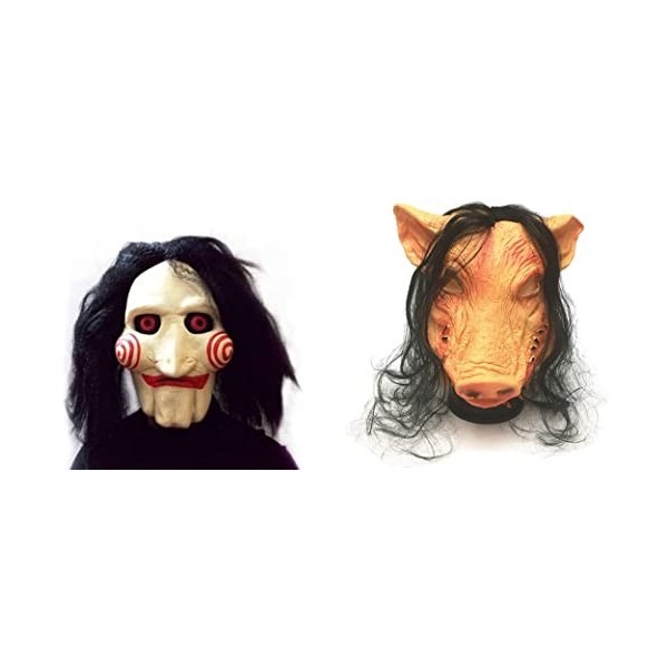 thematys Masque de tueur | Saw | ES Clown | Freddy | Michael Myers | Maintenant | Leatherface | Donnie Darko | Effrayant | Sc