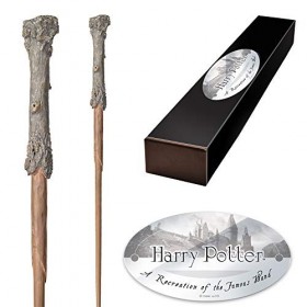 The Noble Collection - Harry Potter Character Wand - 14in 35.5cm Harry Potter Wand with Name Tag - Harry Potter Film Set Mo