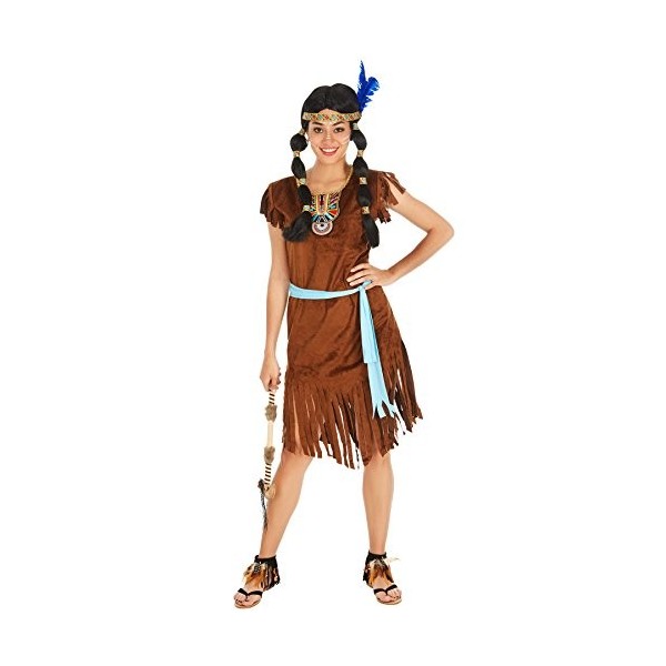 dressforfun Déguisement pour femme indienne | • Un incontournable pour toutes les dames indiennes | wild west indien costume 