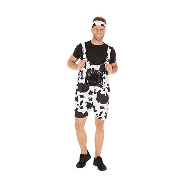 TecTake dressforfun Déguisement pour homme de vache | Salopette cool et extravagante XL | no. 300850 