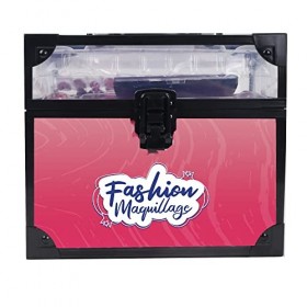 FASHION MAQUILLAGE Valisette de Maquillage-258009-Rose-Plastique-À partir de 5 Ans, 258009