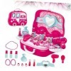 ibasenice 1 Ensemble De Jouets DHabillage pour Filles Jeux De Rôle pour Tout-Petits Accessoires De Jouets pour Enfants Coiff