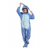 Auspicious beginning Pyjamas pour enfants Stitch pour enfants Costume cosplay animaux Costumes pour enfants Kigurumi, Bleu, 1