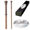 The Noble Collection - Madam Pomfrey Character Wand - 13in 32cm Wizarding World Wand with Name Tag - Harry Potter Film Set 