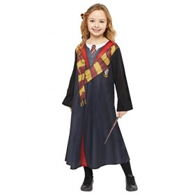 Amscan - Costume enfant Hermione, Poudlard, Harry Potter, Gryffondor, Mage, Sorcier, Carnaval