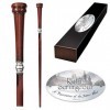 The Noble Collection - Rufus Scrimgeour Character Wand - 15in 38cm Wizarding World Wand with Name Tag - Harry Potter Film S