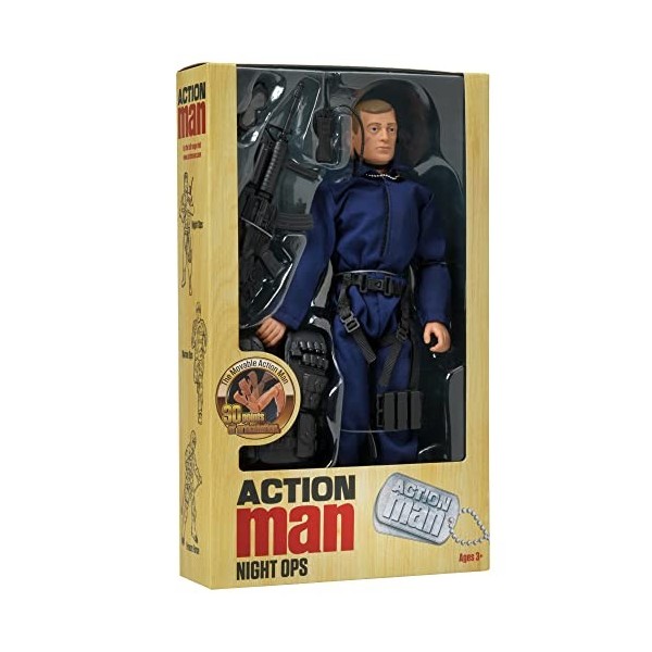 Action Man de Peterkin | Night Ops | Figurine daction de 30,5 cm avec 30 Points darticulation et Accessoires | Édition spéc