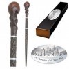 The Noble Collection - Alastor Mad-Eye Moody Character Wand - 15in 38cm Wizarding World Wand with Name Tag - Harry Potter F