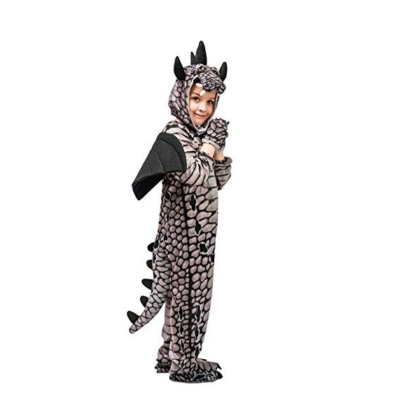 SEAHARE Déguisement Animal Costume Dinosaure Enfant Triceratops/Tyrannosaurus/Stegosaurus XS:3-4 Ans, Stegosaurus 