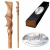 The Noble Collection - Parvati Patil Character Wand - 15in 36cm Wizarding World Wand with Name Tag - Harry Potter Film Set 