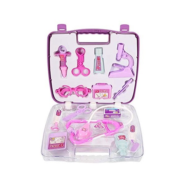 VGEBY1 Kit de Simulation de Docteurs, Jeu de Rôle de Médecin Habiller Equipement Médical pour Garçons Filles