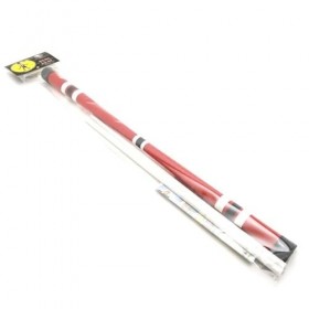 Mister Babache- Blister Contenant Un bâton du Diable, sa Paire de Baguette Ainsi quune Notice dutilisation, MBBLJBD_GRouge