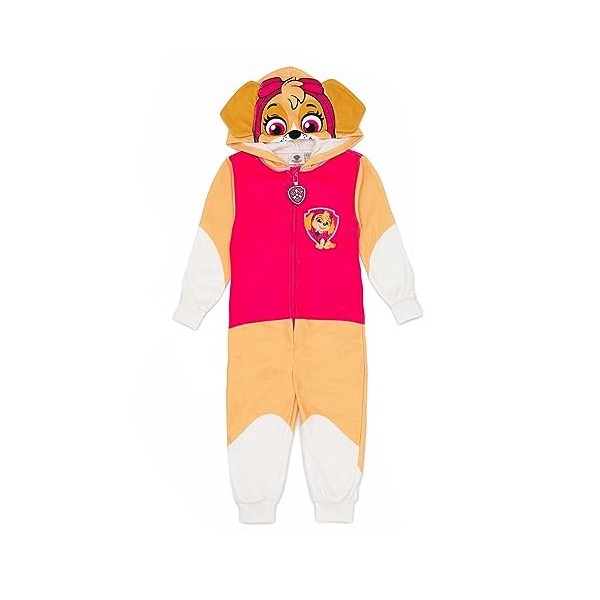 Paw Patrol Girls Skye Character Costume Onesie | Partez à LAventure avec Skye | Parfait pour Jouer, Explorer et Passer des 