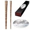 The Noble Collection - Katie Bell Character Wand - 11in 27cm Wizarding World Wand with Name Tag - Harry Potter Film Set Mov