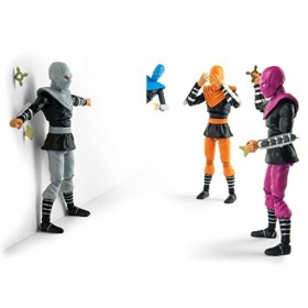 The Loyal Subjects Tortues Ninja Pack 4 Figurines BST AXN Foot Soldiers 13 cm
