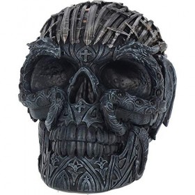 Nemesis Now Sword Skull Figurine en résine Noir 18,5 cm