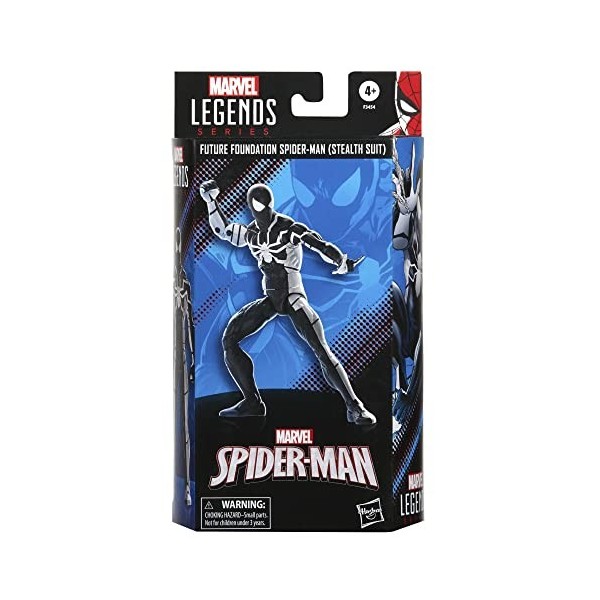 Spider-Man Hasbro Marvel Figurine Legends Series de 15 cm de Future Foundation Armure , Quatre Accessoires Inclus F3454 Mult