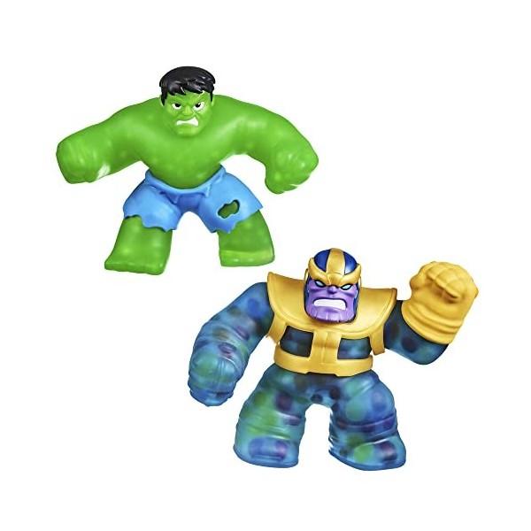 Goo JIT Zu Heroes Marvel Pack 2 Hulk et Thanos