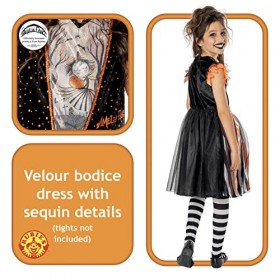 Rubies 3012725-6 Costume Batgirl Amelia Fang pour fille, comme sur la photo, 5-6 ans