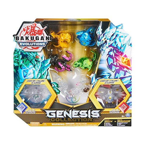 BAKUGAN Spin Master Evolutions: Genesis Collection Pack 6064120 