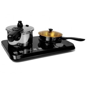 Set de cuisine en acier inoxydable plaque à induction 32 éléments