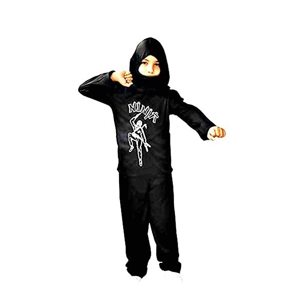 Inception Pro Infinite Costume – Guerrier Ninja – Enfant – Déguisement – Carnaval – Halloween – Cosplay – Taille L – 7–8 ans 