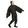 "CROW" hooded jumpsuit with mask - S 