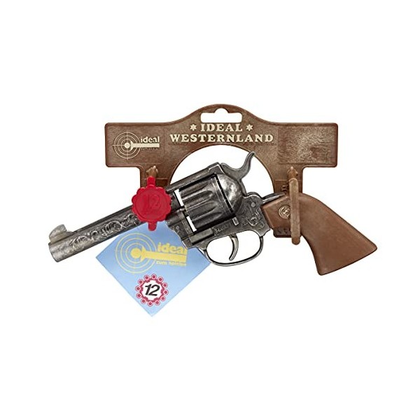 Ideal - Pi2038671 - Revolver Magnum Antique 12 Coups 22cm Metal et Pvc