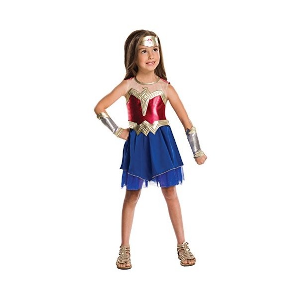 Costume Wonder Woman : DC Ligue des Justiciers, pour enfants - Rubie