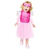 Amscan- Deguisement, 9909104, 2-3 ans 86-94 cm , Rose