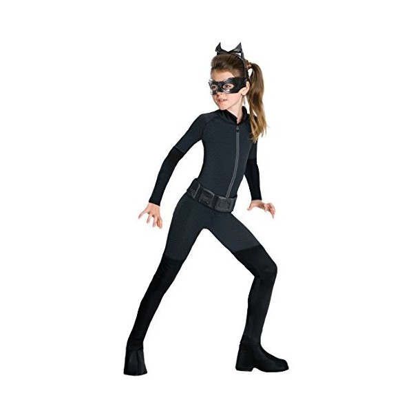 Rubie’s Official DC Comics Batman Catwoman, Costume pour Enfant âgé de 12 à 13 Ans.