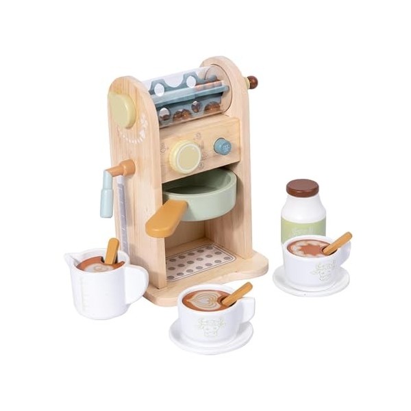 Generic Ensemble de Jeu de cafetière pour Enfants, Jeu de Simulation, Accessoires de Cuisine, développe Les compétences de Vi