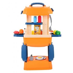 TOYANDONA 1 Jeu Jouet De Cuisine De Simulation Jeu De Rôle De Chef Jeu De Rôle Cuisine Appareil Électroménager Jouet Ustensil