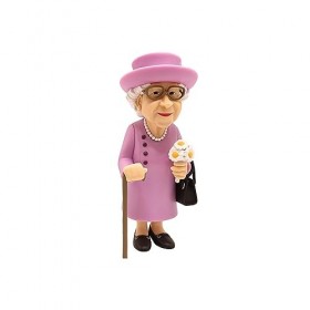 MINIX Queen Elizabeth II - Figurine Statuette Reine Elizabeth II The Royal Family - 12cm de Haut