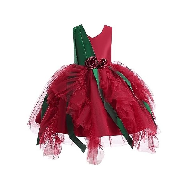 Xiaojiu Robe De Noel Deguisement Pere Noel Bebe Fille Déguisement De Sorcière Enfant,Deguisement Halloween Fille 10 Ans Robe 