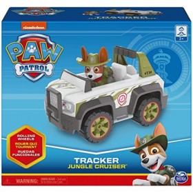 Figurine Paw Patrol Tracker + véhicule Tout-Terrain