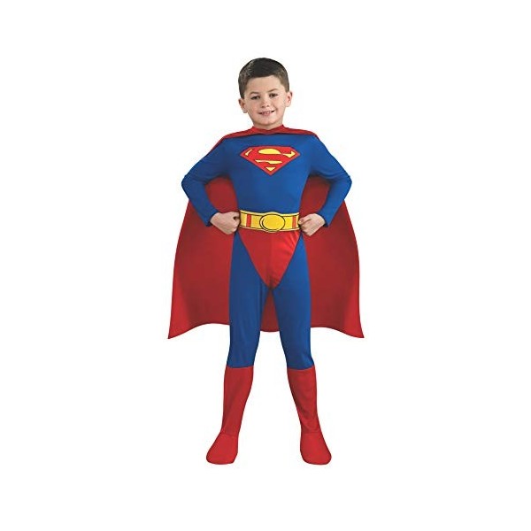 Rubies-déguisement officiel - Superman - Déguisement Superman Attention taille grand - Taille S 3-4 ans- CS808727/122