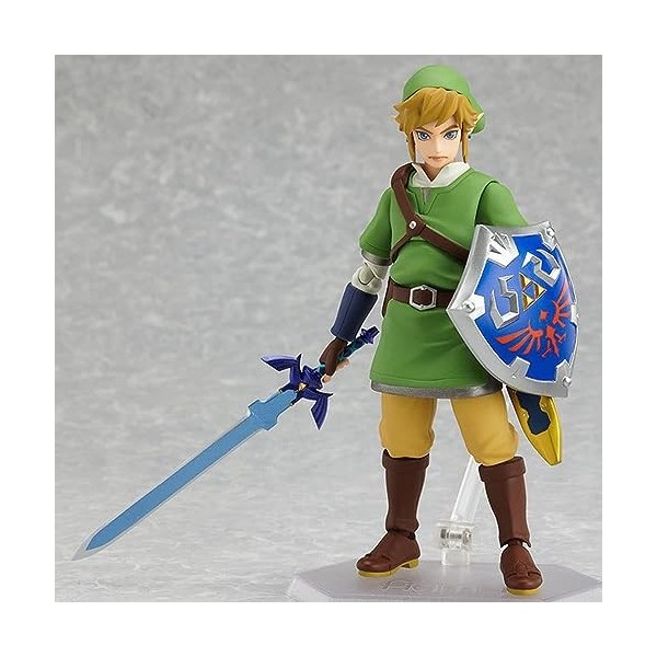 ADNOX The Legend of Zelda Link Articulations Mobiles avec Accessoires Remplaçables Modèle De Personnage Danime Figurine Stat