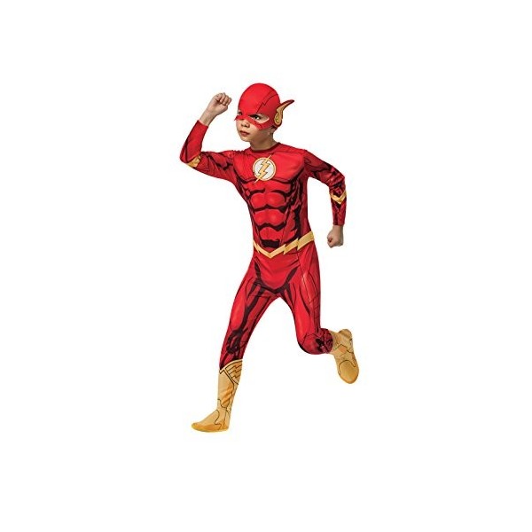 Rubies Costume Officiel DC Comics The Flash pour Enfant Taille S