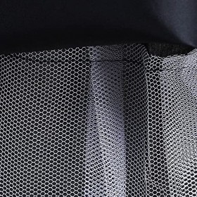 Deguisement Sorcière Halloween Enfant Jupe Plissée Mi Longue Noire Enfants robe Costume de fête danse enfant Pageant filles H