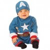 RUBIES Baby Captain America Marvel pour bébé 510361-NB 