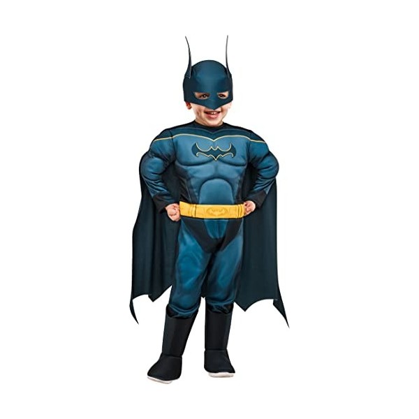 Rubies Toddler DC League of Super Pets Batman Costume, As Shown, 2T