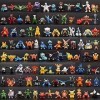 Lot de 144 mini figurines Pokémon en PVC - Statuette Pokémon Pop - Figurines ornementales - 2-3 cm