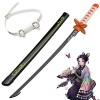 Katana Demon Slayer Cosplay Kochou Shinobu Épée De Samouraï 104cm Sabre Japonais En Bois Anime Epée Ninja Pour Les Fans Dani